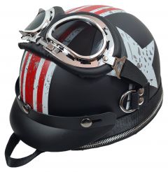 Designer Handtasche Motorradhelm American Star