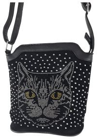 Kleine Handtasche Katze Clutch