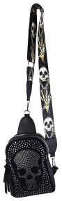 Slingbag Skull Totenkopf - Schultertasche Crossover