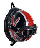 Designer Handtasche Motorradhelm Sport