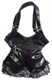 Designer Handtasche Korsett Kleid in Lack