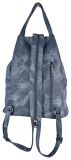 Sensationelle Slingbag Crossover Rucksack Handtaschen-Kombination Jeans