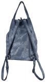 Sensationelle Slingbag Crossover Rucksack Handtaschen-Kombination Jeans