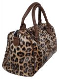 Bowling Handtasche Leopard